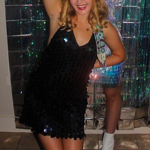 Disco Sequin Dress